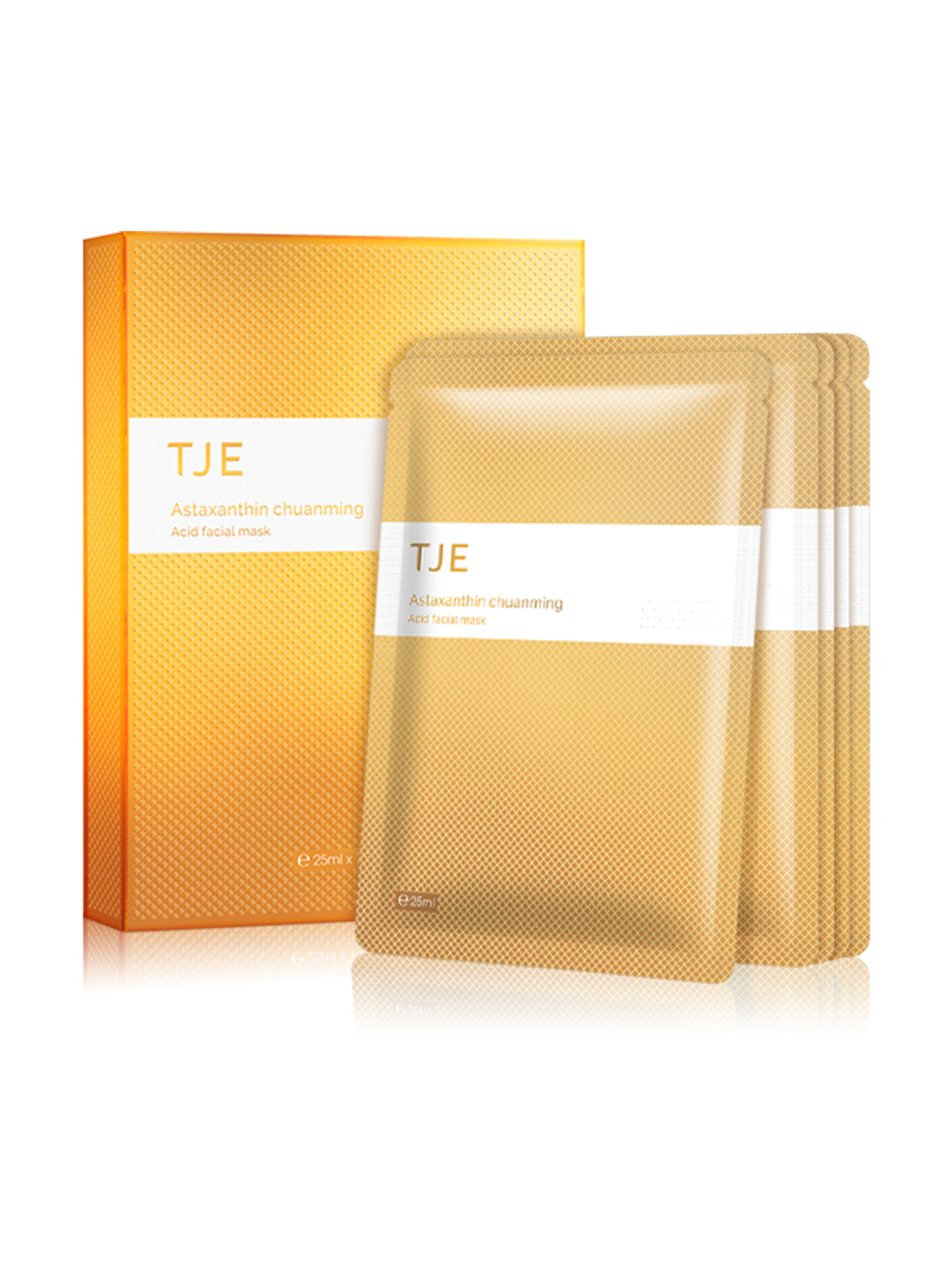 TJE Astaxanthin Mask Anti-oxidant Brightens Skin Moisturizing Soothing Mask